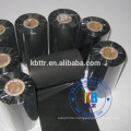 zebra black wax ribbon for serial number sticker label paper roll printing